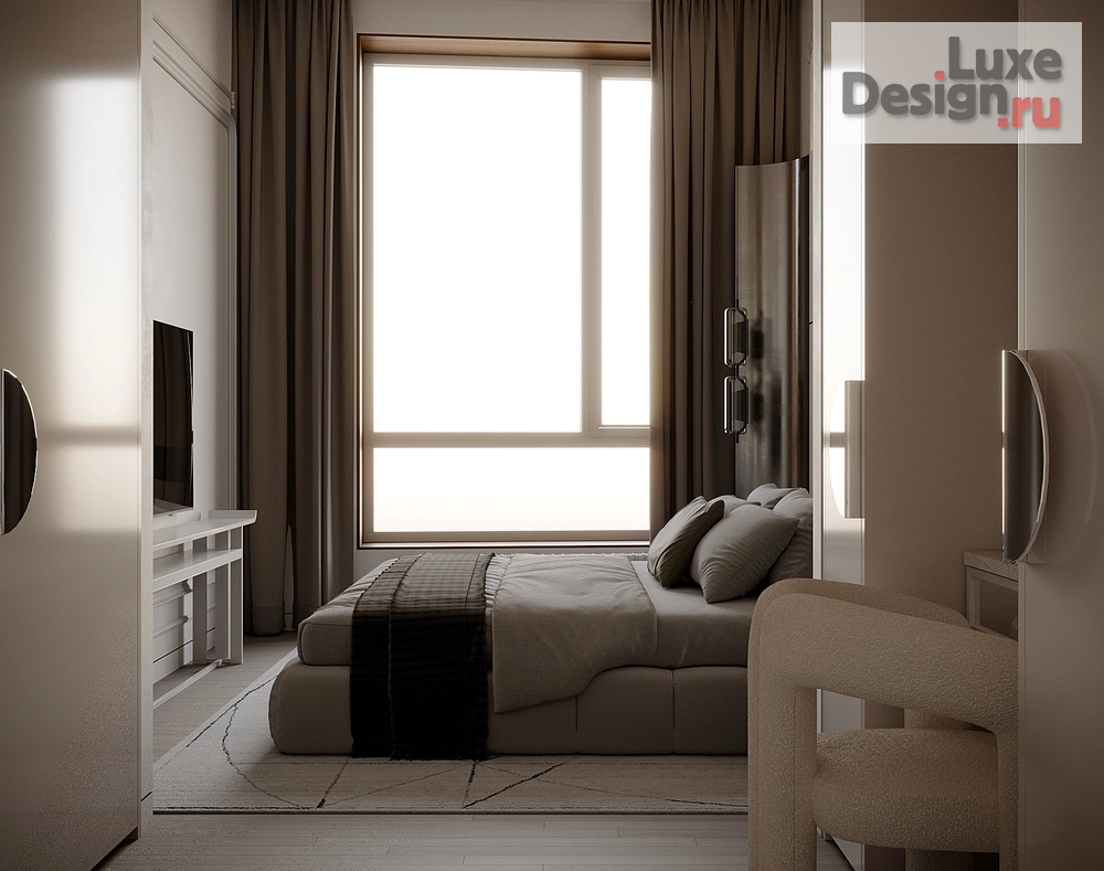 Дизайн интерьера трехкомнатной квартиры "Квартира в ЖК "Невский" №2" (фото 14)