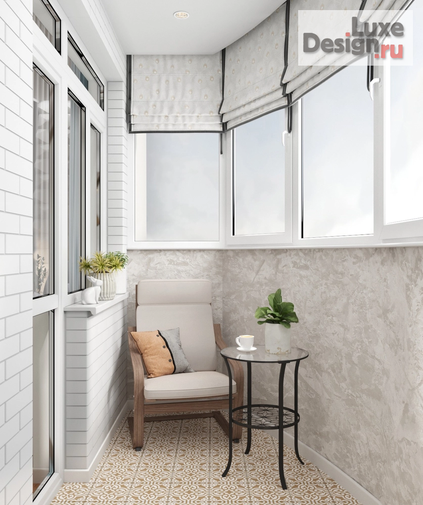 Дизайн интерьера однокомнатной квартиры "Воздушная зефирка " (фото 14)