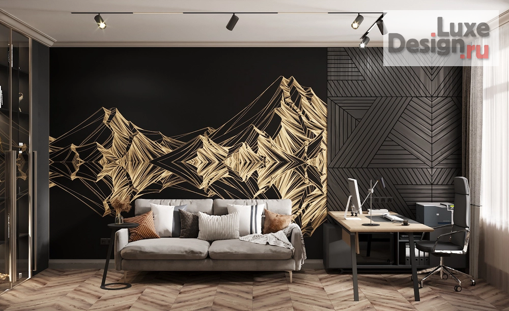 Дизайн интерьера коттеджа "Элегантный шик" (фото 29)