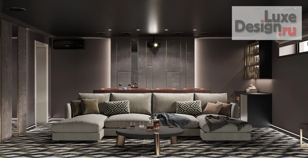 Дизайн интерьера коттеджа "Элегантный шик" (фото 53)