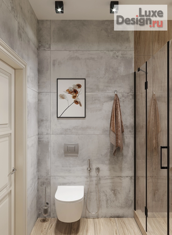 Дизайн интерьера коттеджа "Городское шале" (фото 15)