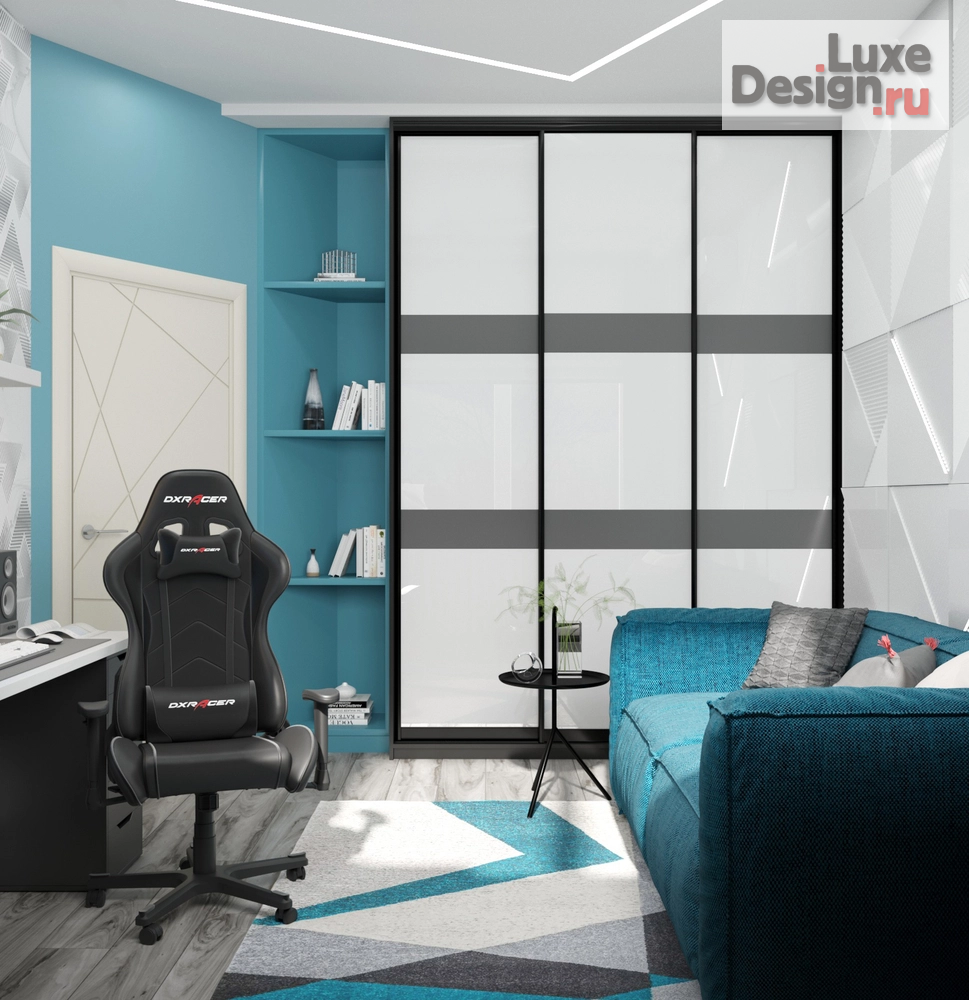 Дизайн интерьера частного дома "Сквер" (фото 10) от дизайнера Грушева Мария Алексеевна Дизайн интерьера частного дома "Сквер" (фото 10)