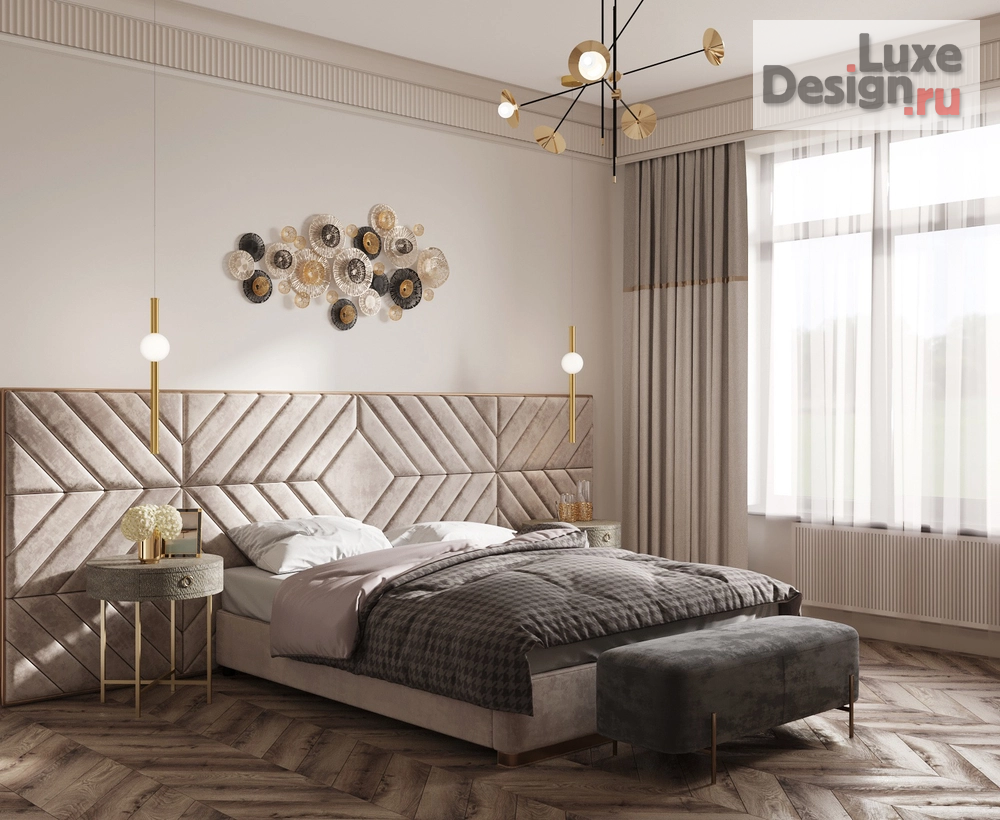 Дизайн интерьера коттеджа "Элегантный шик" (фото 21)