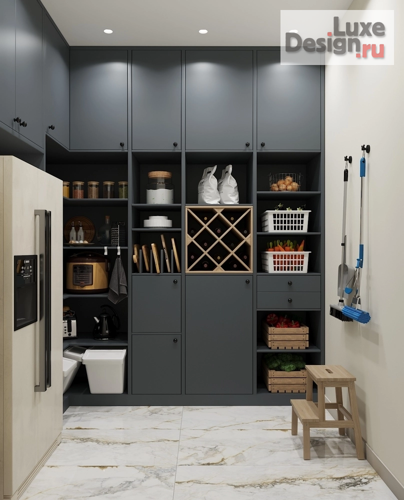 Дизайн интерьера коттеджа "Элегантный шик" (фото 24)