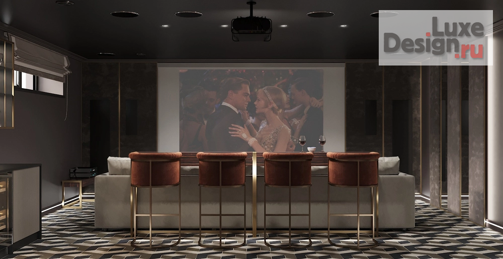 Дизайн интерьера коттеджа "Элегантный шик" (фото 54)