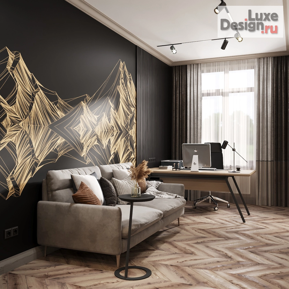 Дизайн интерьера коттеджа "Элегантный шик" (фото 30)