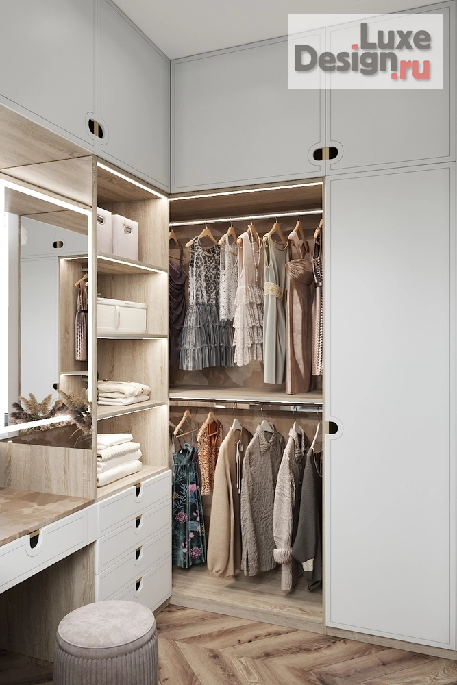 Дизайн интерьера коттеджа "Элегантный шик" (фото 46)