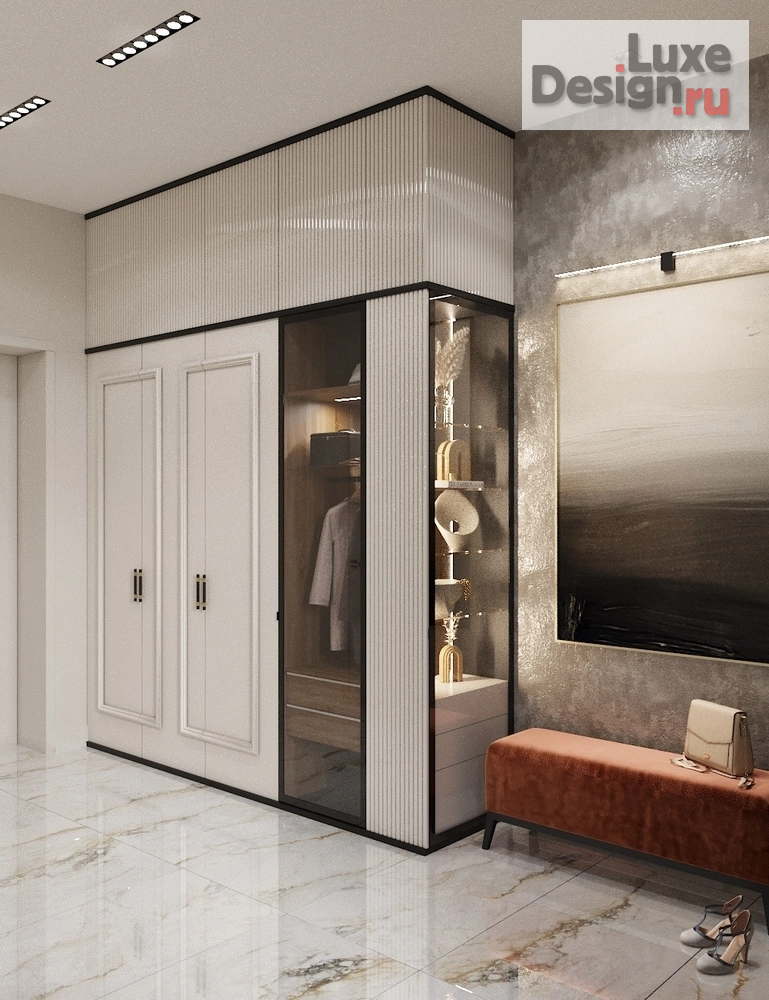 Дизайн интерьера коттеджа "Элегантный шик" (фото 1)