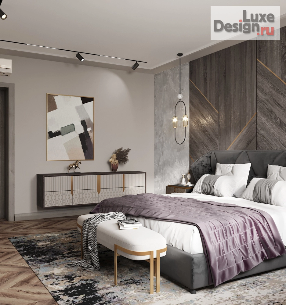 Дизайн интерьера коттеджа "Элегантный шик" (фото 33)