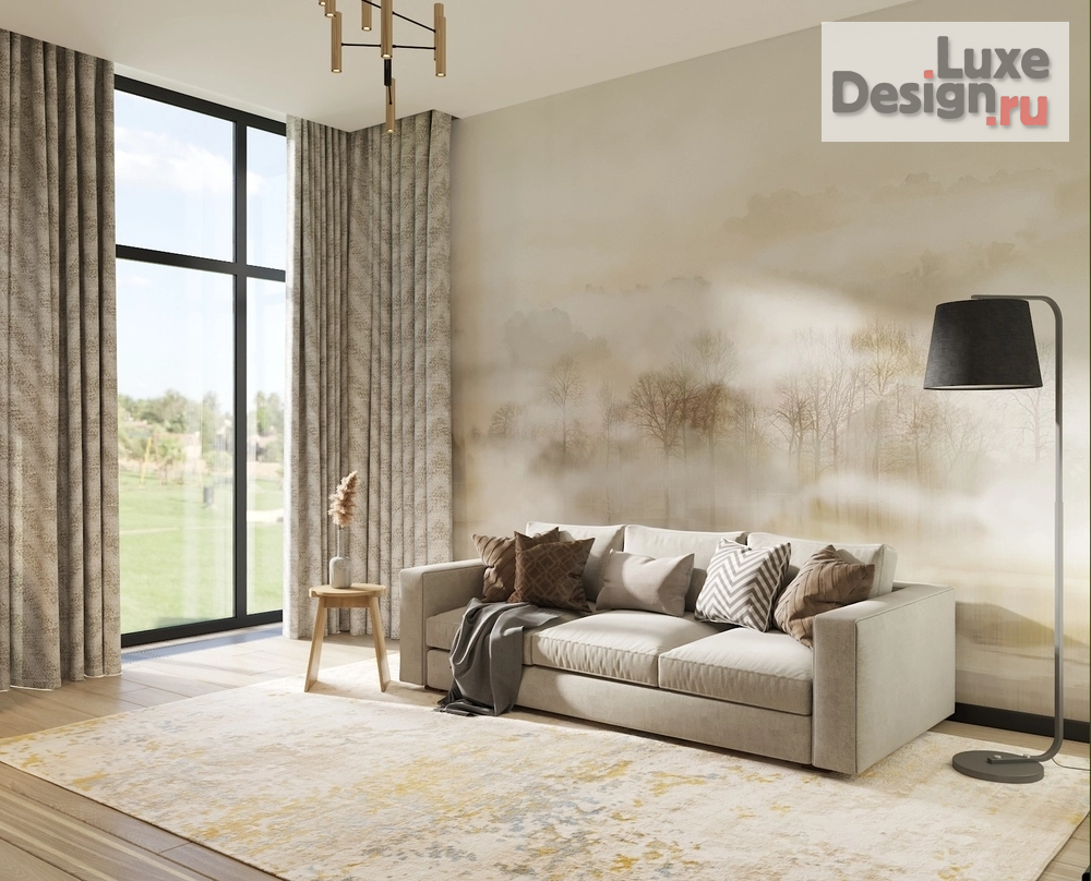 Дизайн интерьера коттеджа "Осеннее солнце" (фото 15) от дизайнера Грушева Мария Алексеевна Дизайн интерьера коттеджа "Осеннее солнце" (фото 15)