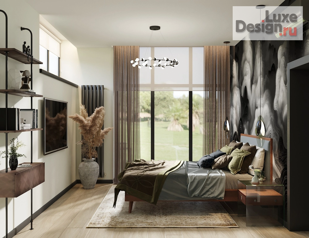 Дизайн интерьера коттеджа "Осеннее солнце" (фото 7) от дизайнера Грушева Мария Алексеевна Дизайн интерьера коттеджа "Осеннее солнце" (фото 7)