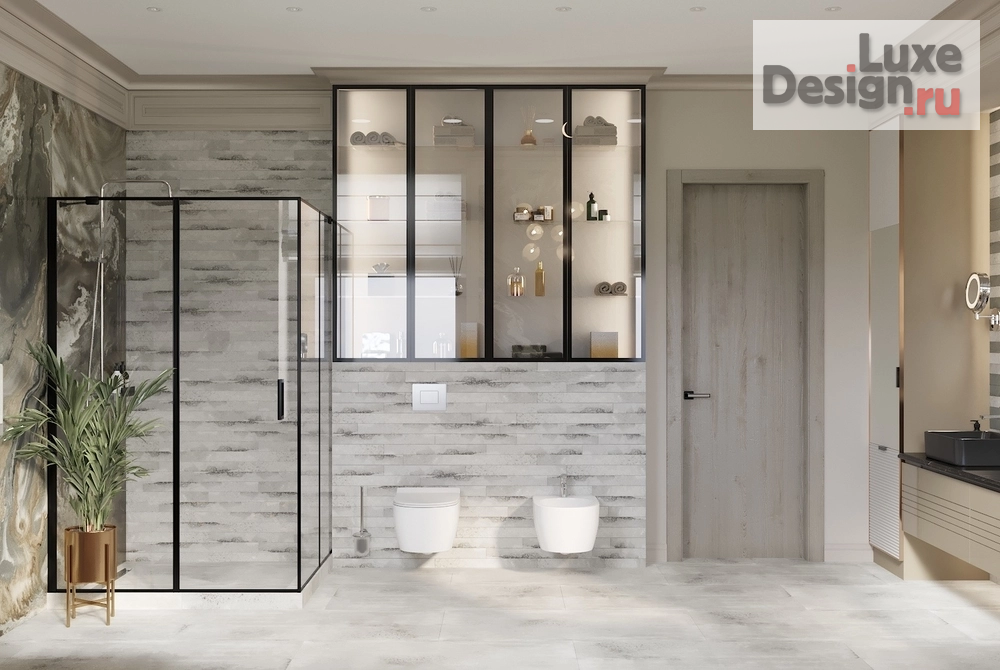 Дизайн интерьера коттеджа "Элегантный шик" (фото 35)