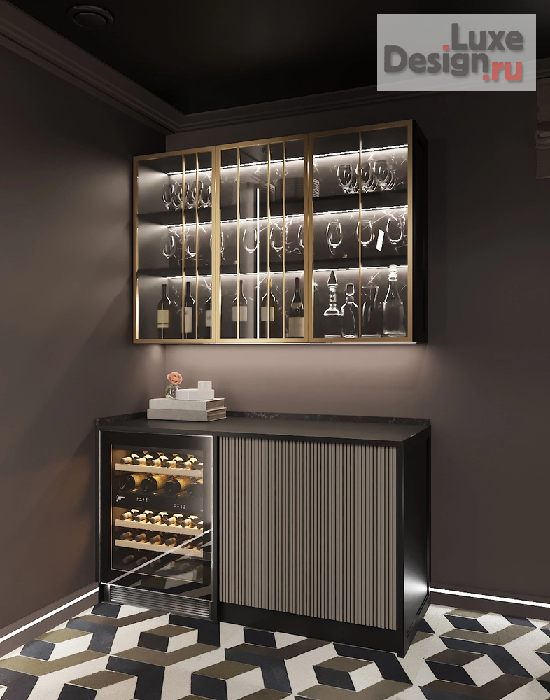 Дизайн интерьера коттеджа "Элегантный шик" (фото 56)