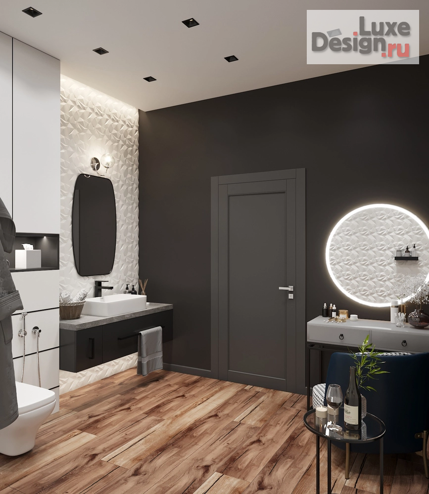 Дизайн интерьера коттеджа "Осеннее солнце" (фото 16)