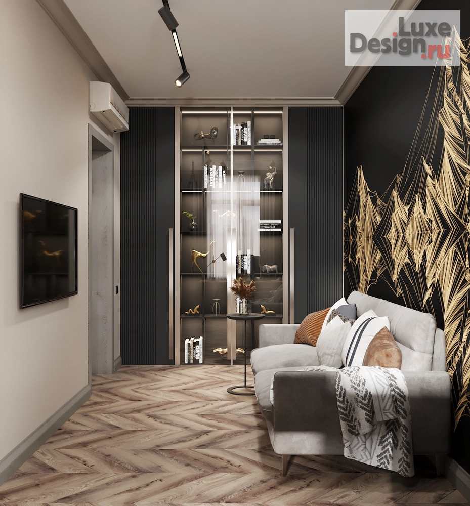 Дизайн интерьера коттеджа "Элегантный шик" (фото 31)