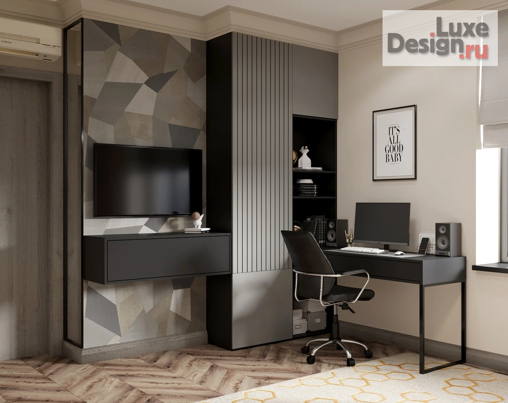 Дизайн интерьера коттеджа "Элегантный шик" (фото 44)