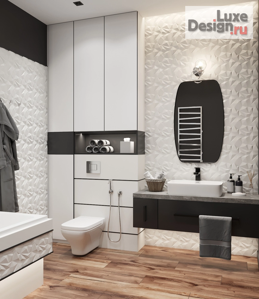 Дизайн интерьера коттеджа "Осеннее солнце" (фото 14) от дизайнера Грушева Мария Алексеевна Дизайн интерьера коттеджа "Осеннее солнце" (фото 14)