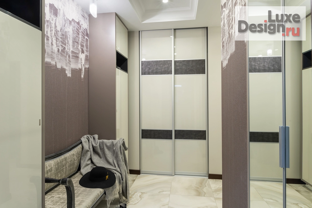 Дизайн интерьера трехкомнатной квартиры "Кофе и мята" (фото 3)