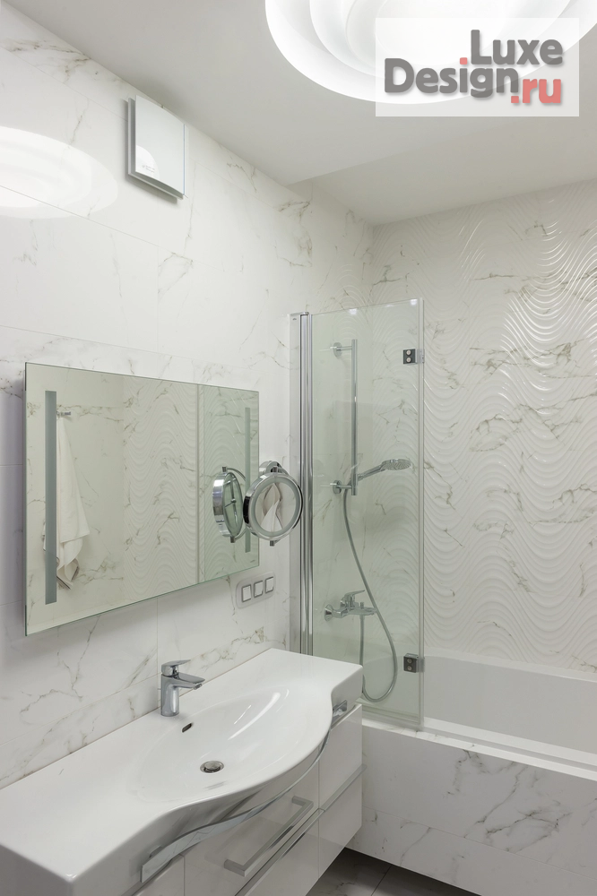 Дизайн интерьера трехкомнатной квартиры "Кофе и мята" (фото 13)