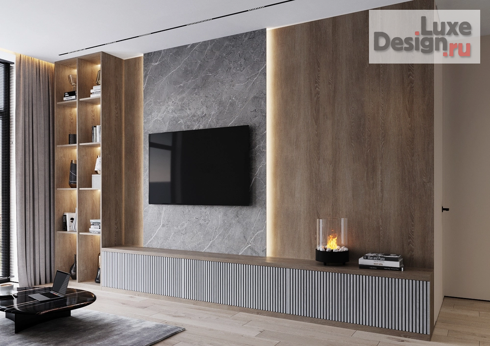 Дизайн интерьера однокомнатной квартиры "Квартира для молодой современной пары" (фото 3)