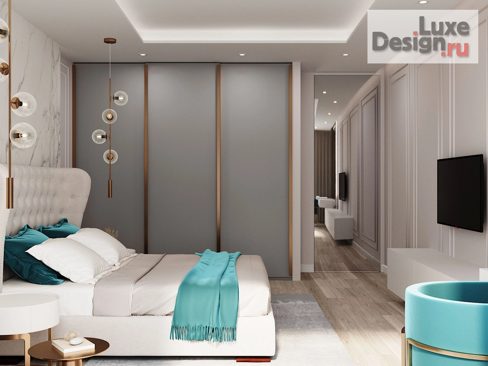 Дизайн интерьера однокомнатной квартиры "Дизайн квартиры профсоюзная" (фото 2)