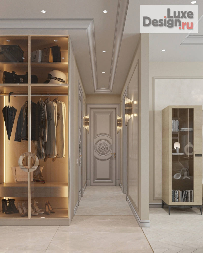 Дизайн интерьера трехкомнатной квартиры "Дизайн квартиры Королев" (фото 3)