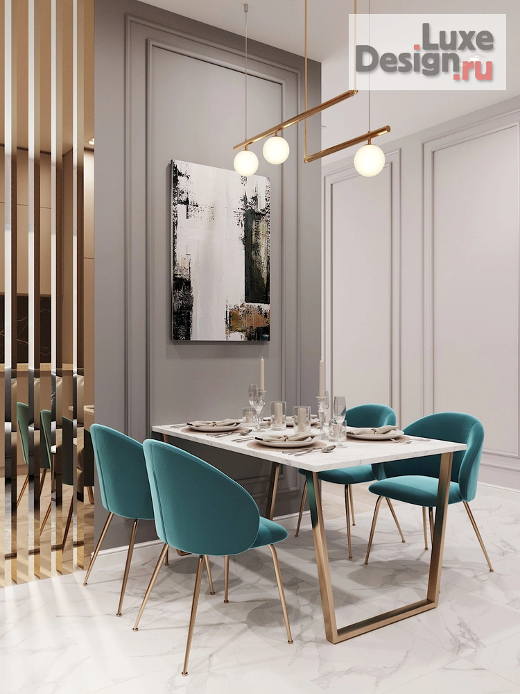 Дизайн интерьера однокомнатной квартиры "Дизайн квартиры профсоюзная" (фото 8)