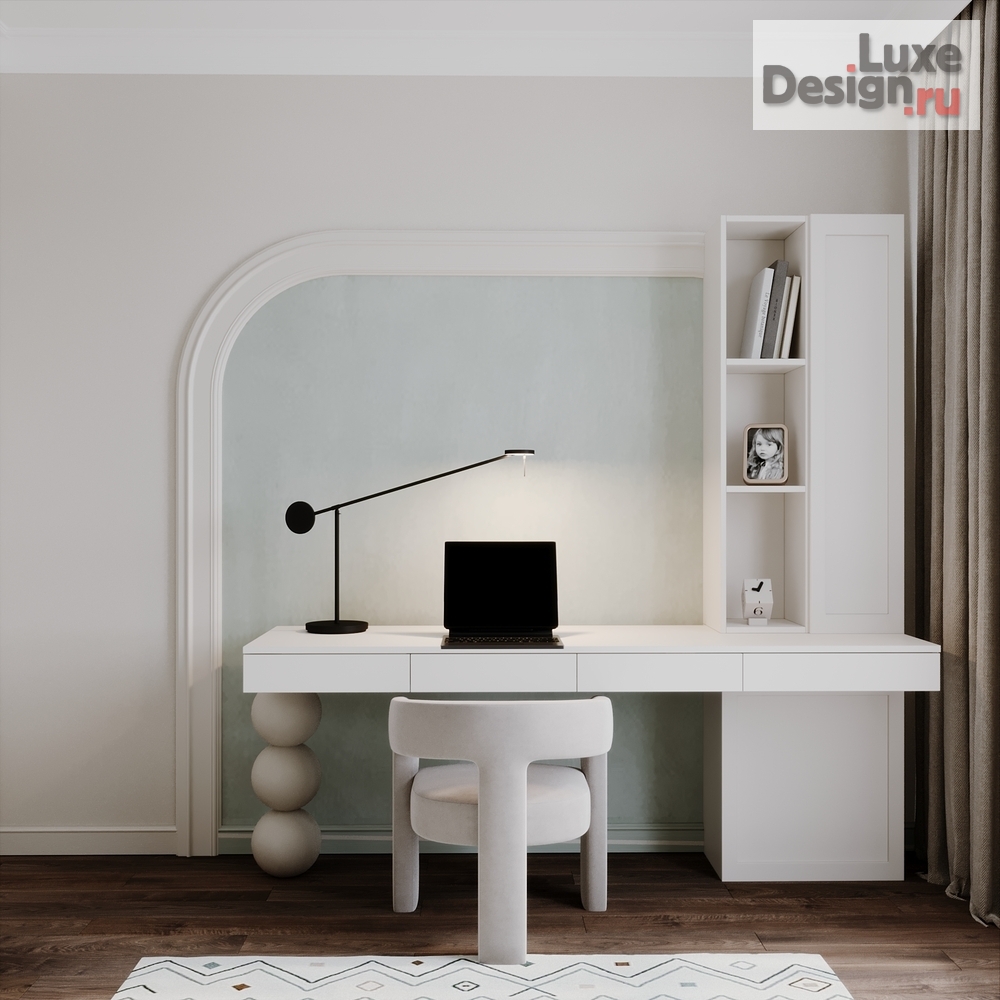 Дизайн интерьера двухкомнатной квартиры "Дизайн интерьера Москва ЖК WOW" (фото 8) от дизайнера Екатерина Архдетали Дизайн интерьера двухкомнатной квартиры "Дизайн интерьера Москва ЖК WOW" (фото 8)