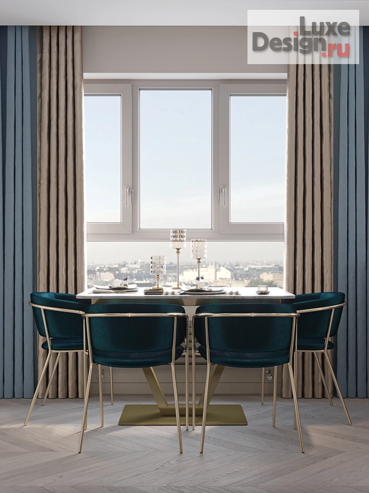 Дизайн интерьера двухкомнатной квартиры "Дизайн интерьера Северный Бульвар " (фото 6)