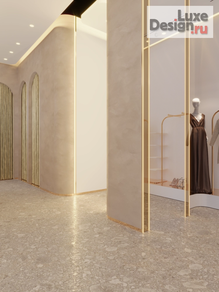 Дизайн интерьера бутика "Дизайн бутик 4FORMS" (фото 15) от дизайнера Екатерина Архдетали Дизайн интерьера бутика "Дизайн бутик 4FORMS" (фото 15)