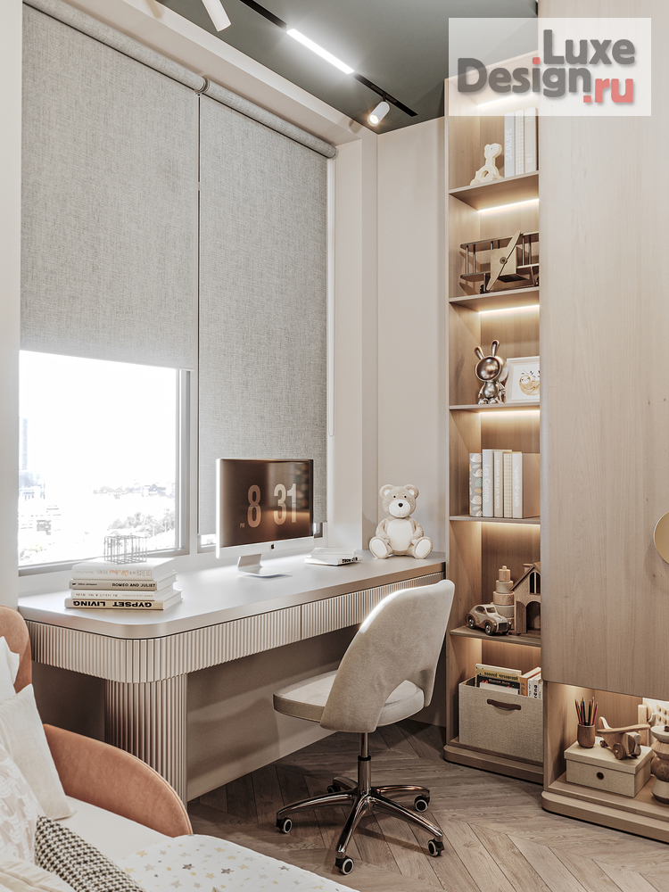 Дизайн интерьера двухкомнатной квартиры "Дизайн квартиры ЖК Династия" (фото 13) от дизайнера Екатерина Архдетали Дизайн интерьера двухкомнатной квартиры "Дизайн квартиры ЖК Династия" (фото 13)