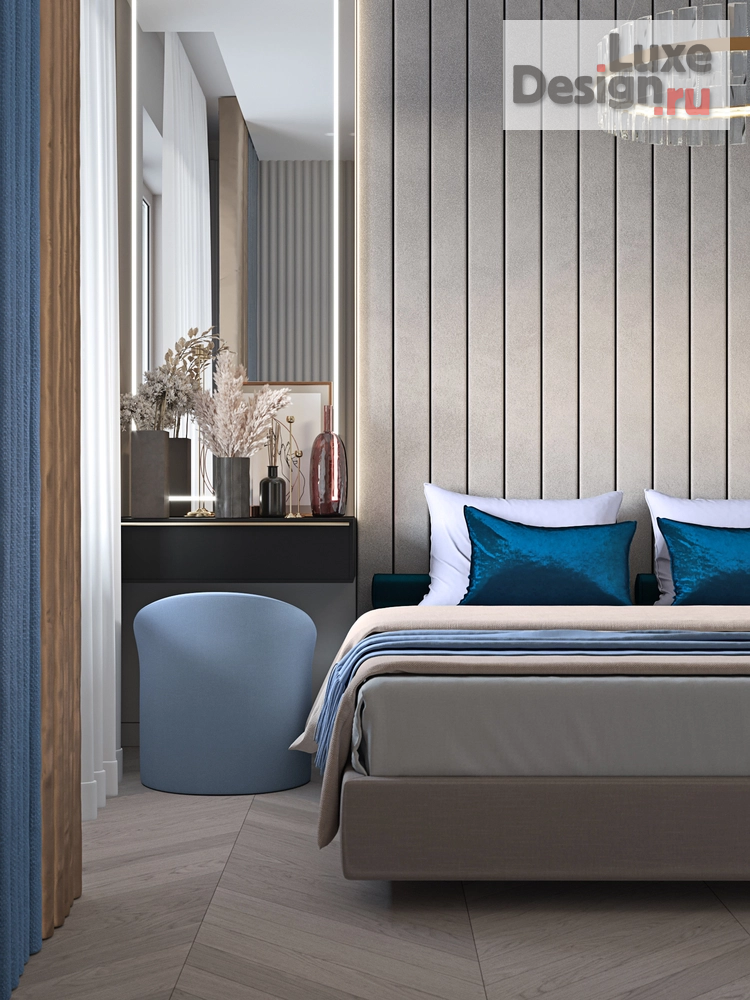 Дизайн интерьера двухкомнатной квартиры "Дизайн интерьера Северный Бульвар " (фото 9)