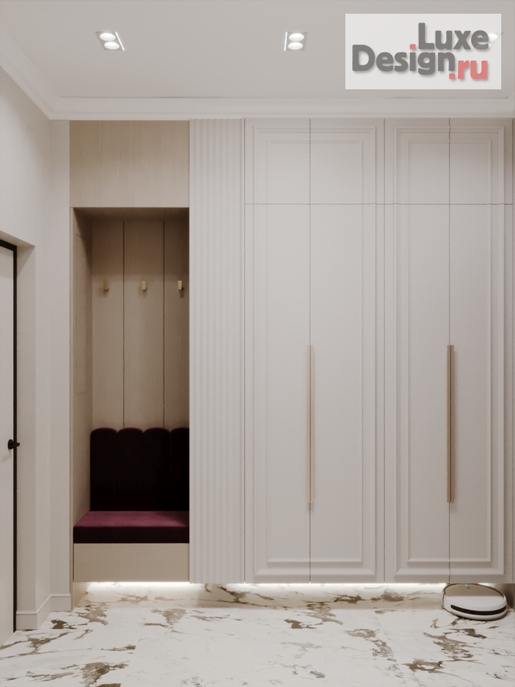 Дизайн интерьера двухкомнатной квартиры "Дизайн интерьера Москва ЖК WOW" (фото 2) от дизайнера Екатерина Архдетали Дизайн интерьера двухкомнатной квартиры "Дизайн интерьера Москва ЖК WOW" (фото 2)