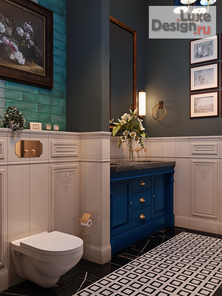 Дизайн интерьера двухкомнатной квартиры "ЖК Премиум класса" (фото 19)