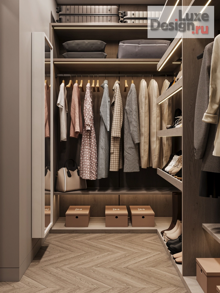 Дизайн интерьера четырехкомнатной квартиры "Дизайн интерьера Одинцово" (фото 64)