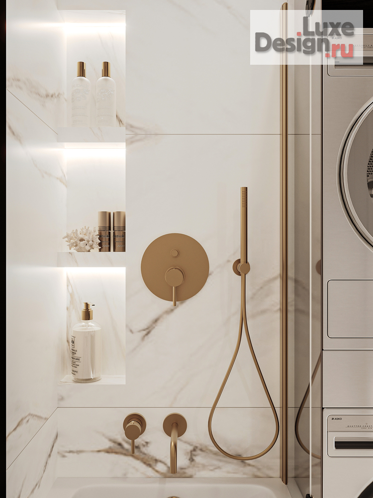 Дизайн интерьера двухкомнатной квартиры "Дизайн квартиры ЖК Династия" (фото 7) от дизайнера Екатерина Архдетали Дизайн интерьера двухкомнатной квартиры "Дизайн квартиры ЖК Династия" (фото 7)