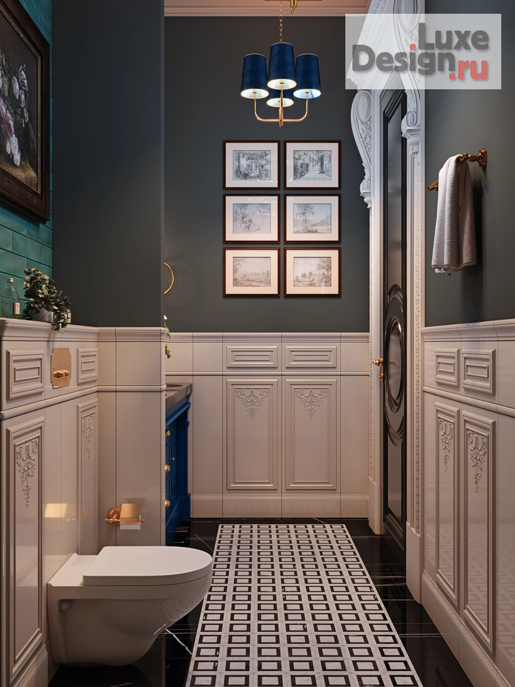Дизайн интерьера двухкомнатной квартиры "ЖК Премиум класса" (фото 20)