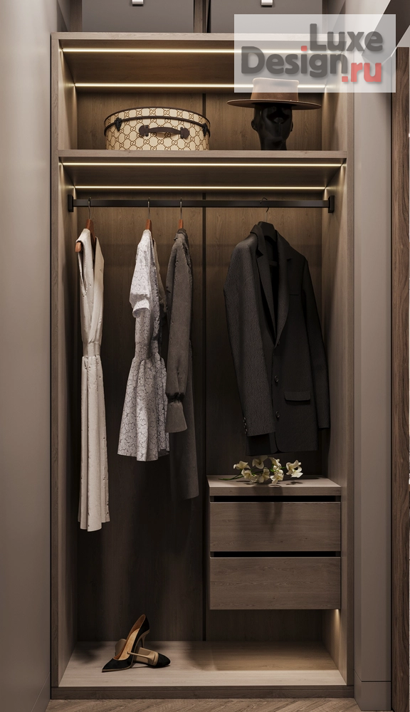 Дизайн интерьера четырехкомнатной квартиры "Дизайн интерьера Одинцово" (фото 67)