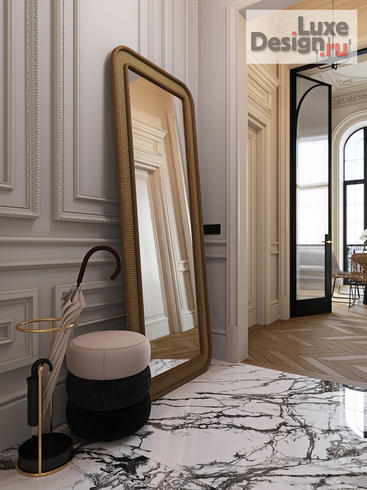 Дизайн интерьера трехкомнатной квартиры "Питер в Москве" (фото 27)