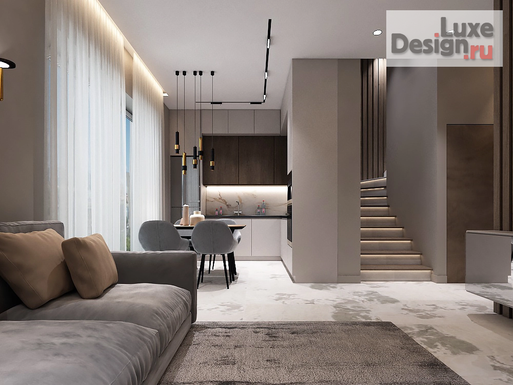 Дизайн интерьера двухкомнатной квартиры "Дизайн квартиры Коммунарка" (фото 14)