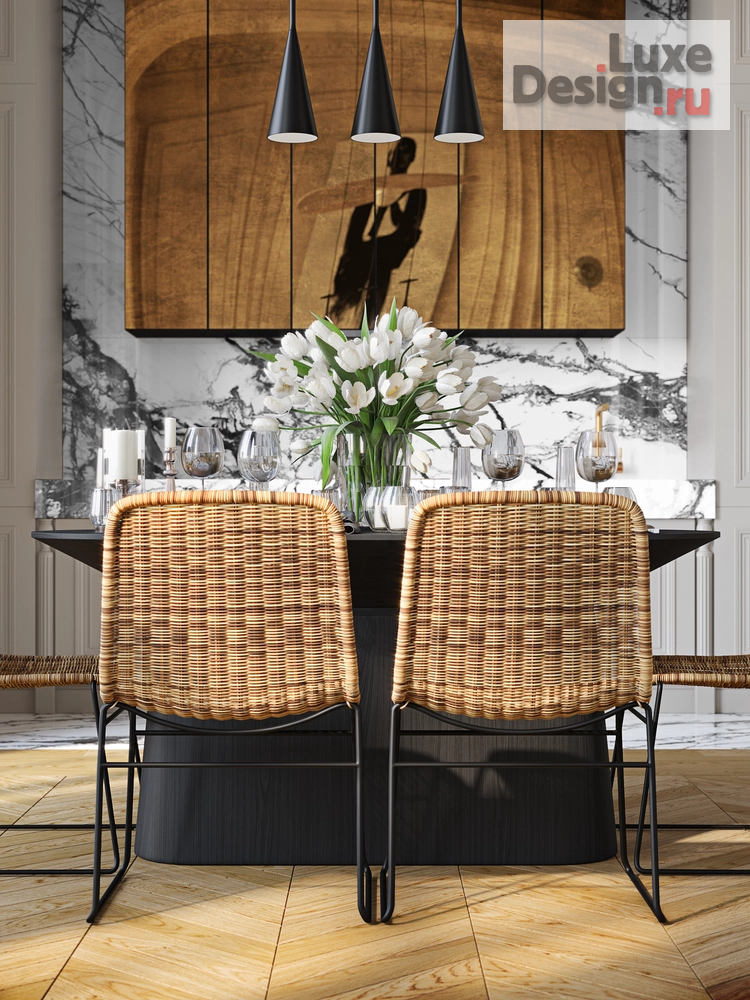 Дизайн интерьера трехкомнатной квартиры "Питер в Москве" (фото 28)