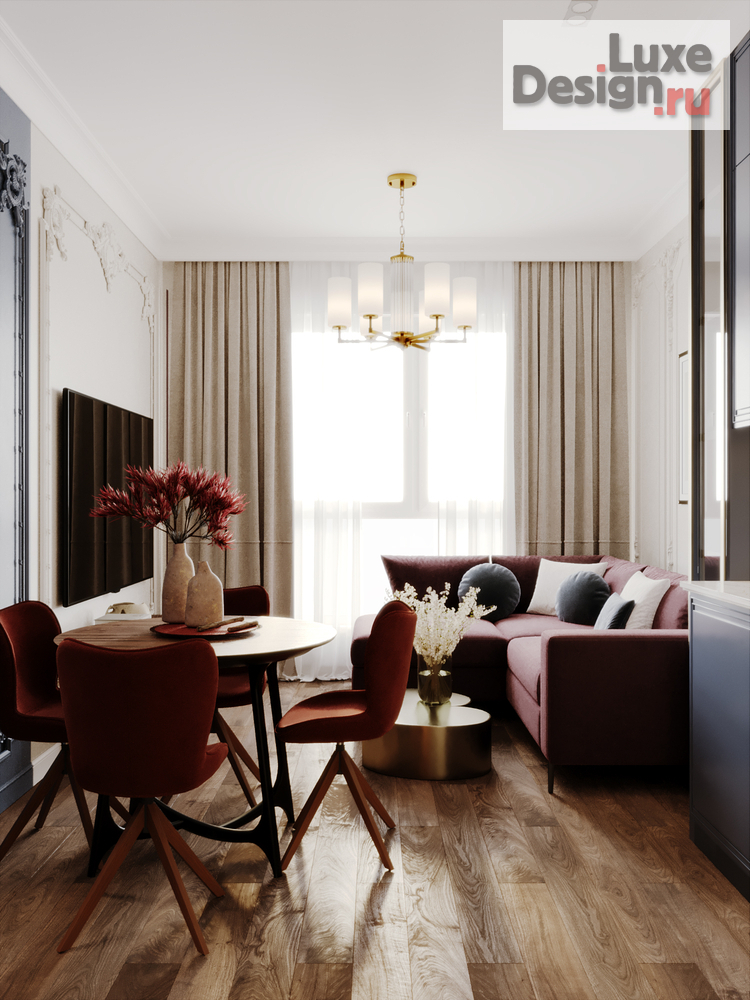 Дизайн интерьера двухкомнатной квартиры "Дизайн интерьера Москва ЖК WOW" (фото 18) от дизайнера Екатерина Архдетали Дизайн интерьера двухкомнатной квартиры "Дизайн интерьера Москва ЖК WOW" (фото 18)