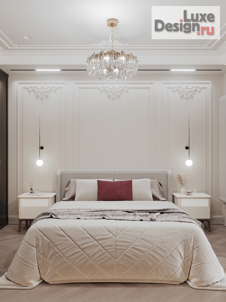 Дизайн интерьера двухкомнатной квартиры "Дизайн квартиры ЖК Династия" (фото 21) от дизайнера Екатерина Архдетали Дизайн интерьера двухкомнатной квартиры "Дизайн квартиры ЖК Династия" (фото 21)