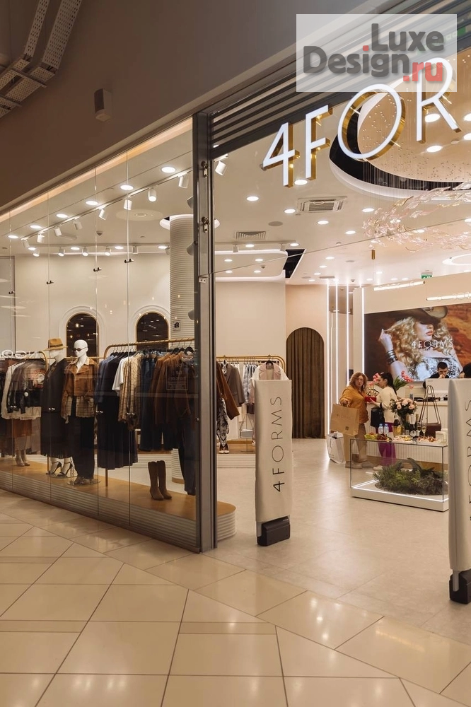 Дизайн интерьера бутика "Дизайн бутик 4FORMS" (фото 1) от дизайнера Екатерина Архдетали Дизайн интерьера бутика "Дизайн бутик 4FORMS" (фото 1)