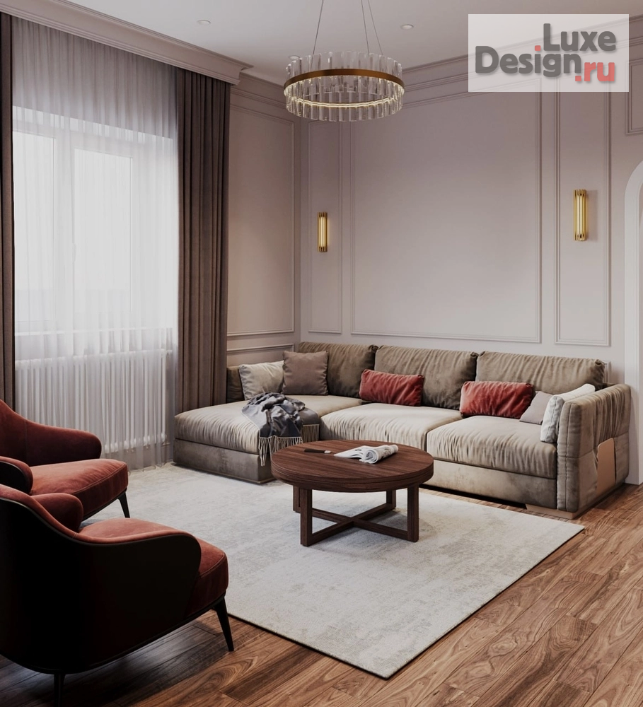 Дизайн интерьера коттеджа "дизайн интерьера Троицк" (фото 5)