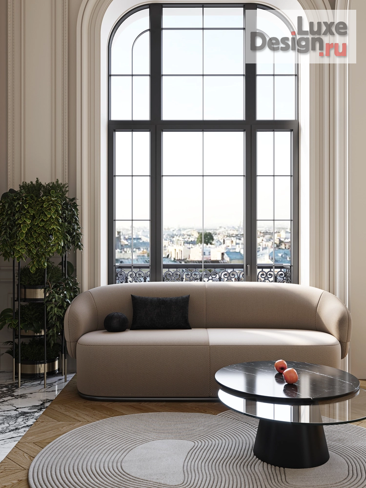 Дизайн интерьера трехкомнатной квартиры "Питер в Москве" (фото 5)