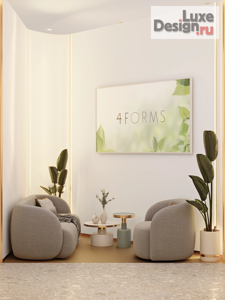 Дизайн интерьера бутика "Дизайн бутик 4FORMS" (фото 9) от дизайнера Екатерина Архдетали Дизайн интерьера бутика "Дизайн бутик 4FORMS" (фото 9)