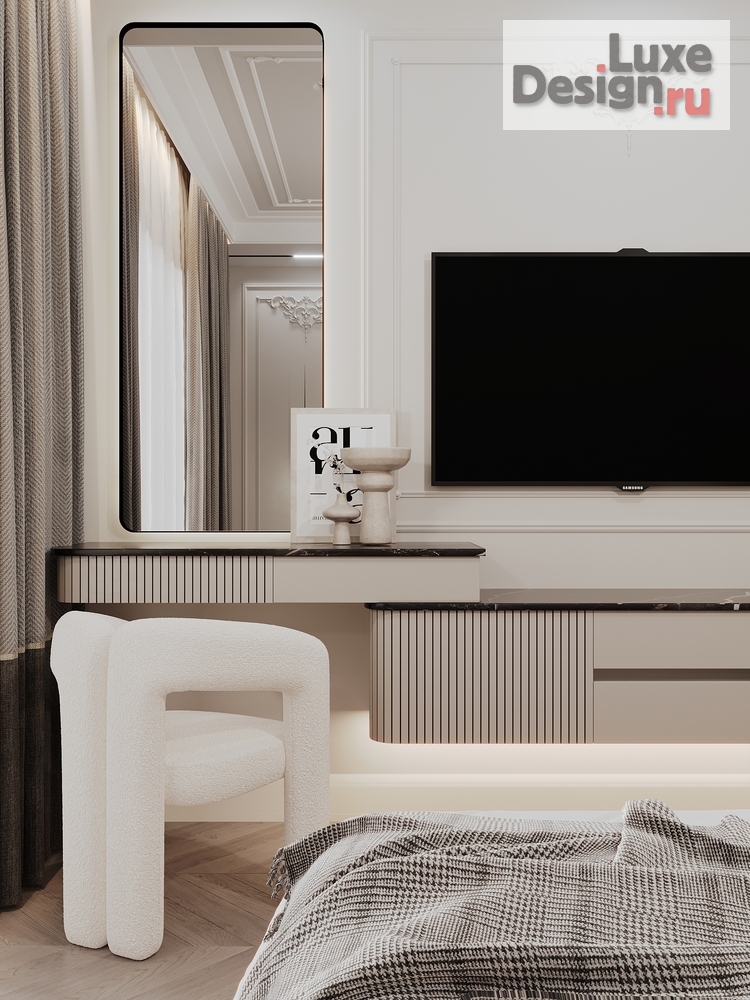 Дизайн интерьера двухкомнатной квартиры "Дизайн квартиры ЖК Династия" (фото 20) от дизайнера Екатерина Архдетали Дизайн интерьера двухкомнатной квартиры "Дизайн квартиры ЖК Династия" (фото 20)