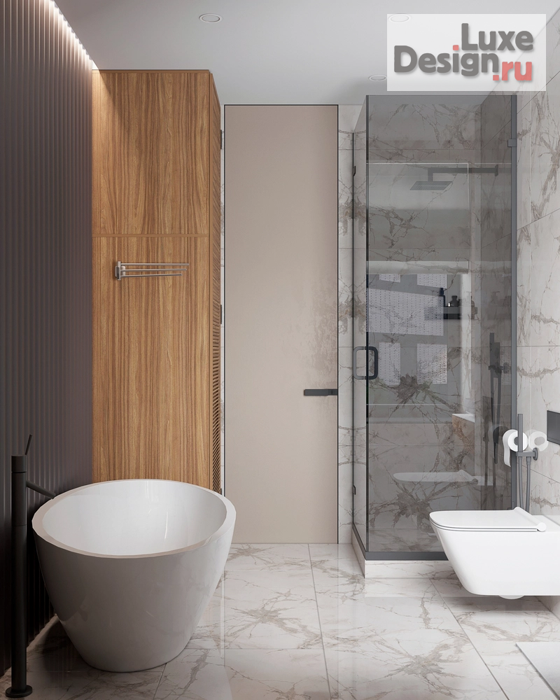 Дизайн интерьера двухкомнатной квартиры "Дизайн интерьера Нахимовский " (фото 1)