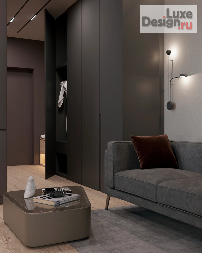 Дизайн интерьера двухкомнатной квартиры "Дизайн интерьера Нахимовский " (фото 4)